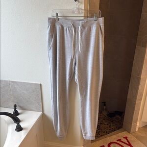 Men's Light Gray Jogger Pants